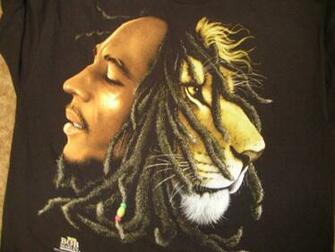 Bob Marley And The Lion T Shirt I Like How Designer Combines Both