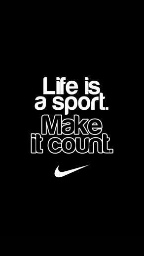 Nike Quote iPhone Wallpaper