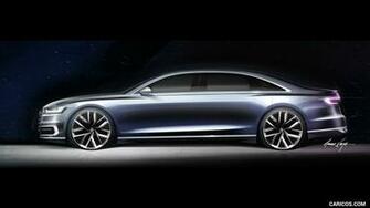Audi A8 Design Sketch HD Wallpaper