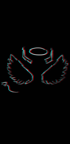 Trippy Dark Wallpaper