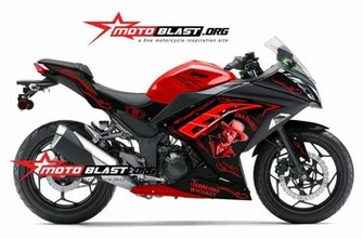 Kawasaki Ninja 250r Red And Black Fi