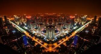 Beijing At Night Full HD Wallpaper And Background