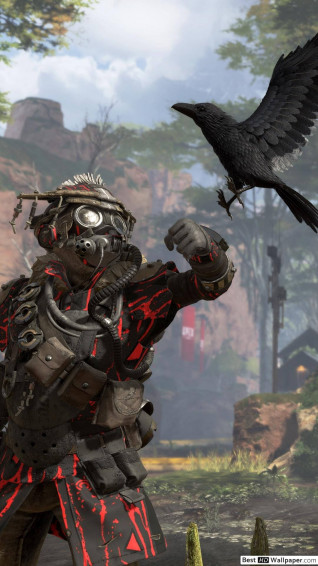 Apex Legends iPhone Bloodhound And Arthur Wallpaper