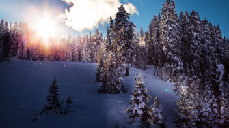 Winter In Tirol Resort Austria UHD 4k Wallpaper