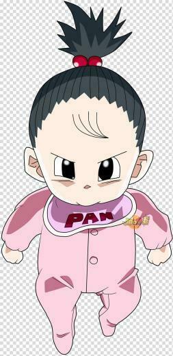Pan Goku Videl Gohan Trunks Pans Transparent Background Png