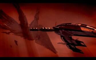 Normandy Reaper Mass Effect Wallpaper
