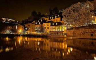 Luxembourg Night Wallpaper Wide Cities And Countries For Android