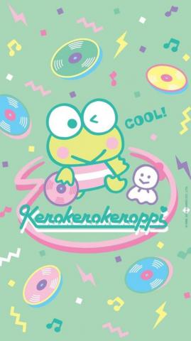 Keroppi Wallpaper Hello Kitty iPhone