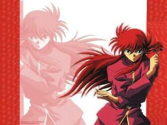 Kurama Pose Yu Hakusho Wallpaper