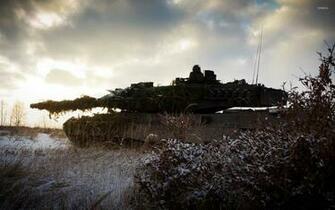 Soldiers In A M48 Patton Tank Wallpaper Photography