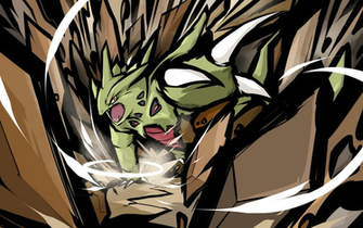 Mega Tyranitar Stone Edge By Ishmam