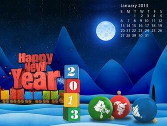 January Calendar Desktop Wallpaper Happy Holidays Day