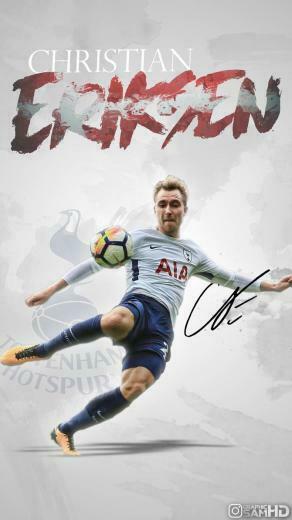 Christian Eriksen Phone Wallpaper By GraphicsamHD On