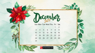 December Calendar Desktop Wallpaper Entheosweb In