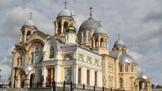 Byzantine Architecture Church Wallpaper