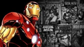 Rendered Bits Iron Man Comic Wallpaper