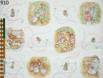 Vintage Beatrix Potter Wallpaper 1950s Ew Moore
