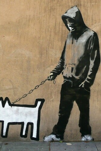 Banksy iPhone Wallpaper HD