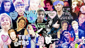 5sos Collage Wallpaper Bonus Luke