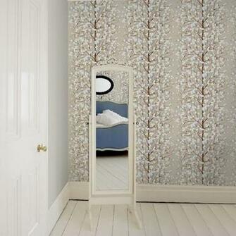 Marimekko Lumimarja Wallpaper In Blue