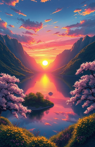 Anime Landscapes Wallpaper