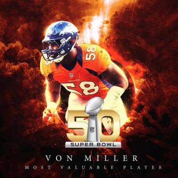 Von Miller Sb Pre Broncos Wallpaper