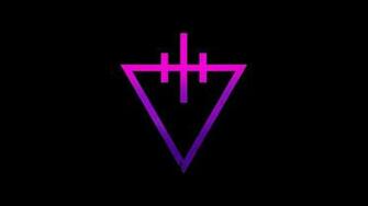 Reversed Triangle Purple And Pink Logo The Devil Wears Prada HD