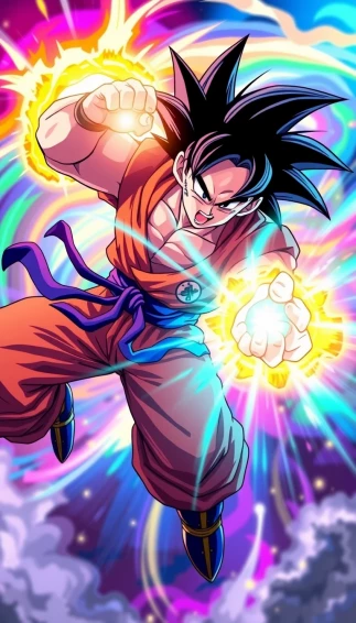 Goku Kaioken Mobile Wallpaper