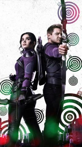 Hawkeye Poster Wallpaper iPhone Phone 4k 2020e