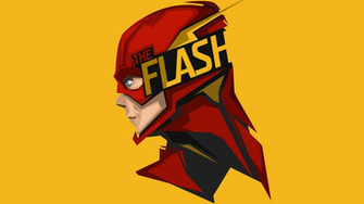 The Flash Dc Comics Yellow Wallpaper
