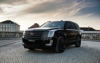 Wallpaper Black Edition Cadillac Escalade Geiger Cars