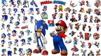 Mario And Sonic Background By Mariovspeach