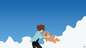 Digimon Adventure Tri Minimalist Wallpaper By Greenmapple17 On