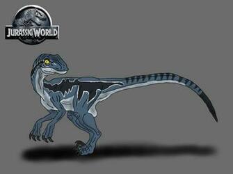 Jurassic World Blue The Velociraptor By Trefrex