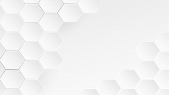 White Honeycomb Powerpoint Templates Wallpaper