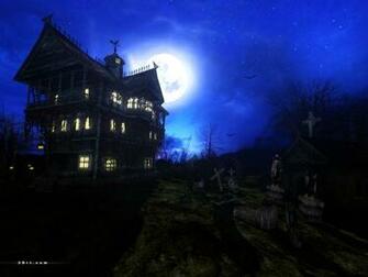 House Wallpaper Haunted Right Click The