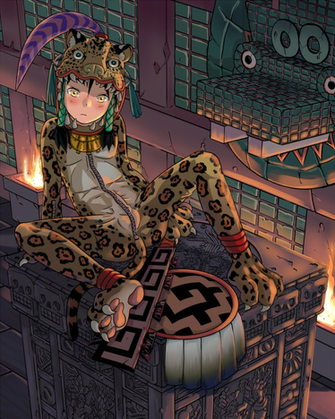 Aztec Jaguar Warrior By Sebastian17th