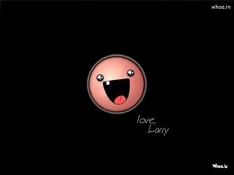 Dark Background Wallpaper HD Funny Face