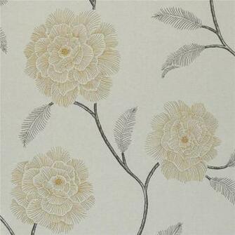 Black Gold Cream Marbree Amilie Harlequin Wallpaper