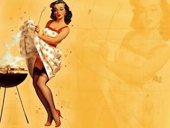 High Resolution Wallpaper Pin Up Girls