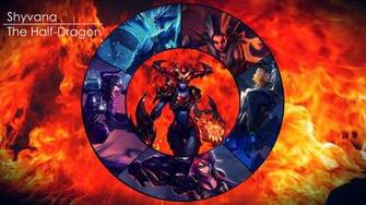 Shyvana The Half Dragon Wallpaper League Of Legends