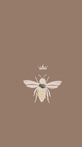 Queen Bee Wallpaper Top Background