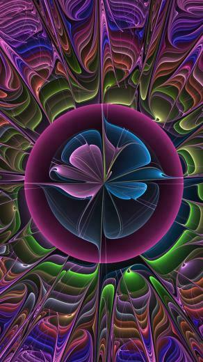3d Holographic Wallpaper Image