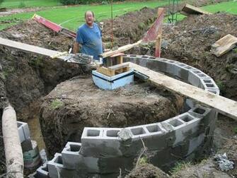 Concrete Block Foundation
