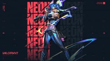 Valorant Neon 4k UHD Wallpaper R