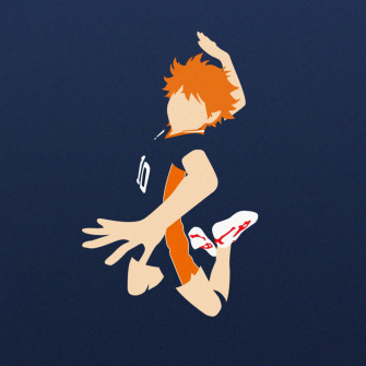 Shoyo Hinata Wallpaper 4k Faceless Minimalist