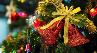 Christmas Bell Background Wallpaper