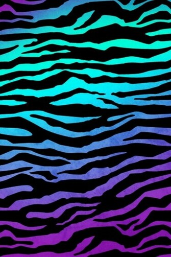 Zebras Blue Background Wallpaper Prints Animal