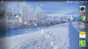 Winter Snow Live Wallpaper HD Android Apps And Tests Androidpit