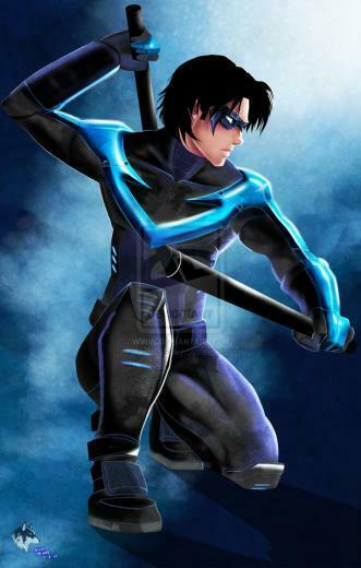 Nightwing By Radiant Grey